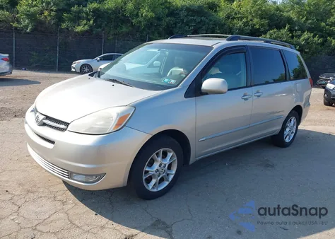 2004 Toyota Sienna Xle Limited z USA, uszkodzony, nr VIN 5TDBA22C84S021836